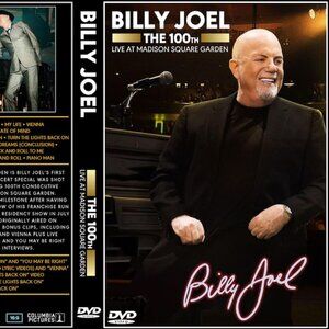 Billy Joel-The 100th Live From Madison Square Garden-2024 DVD!! NEW and SEALED!!